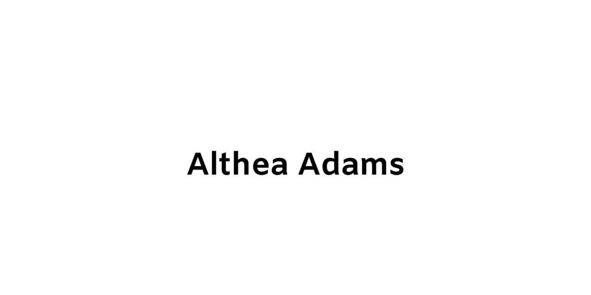 Althea Adams