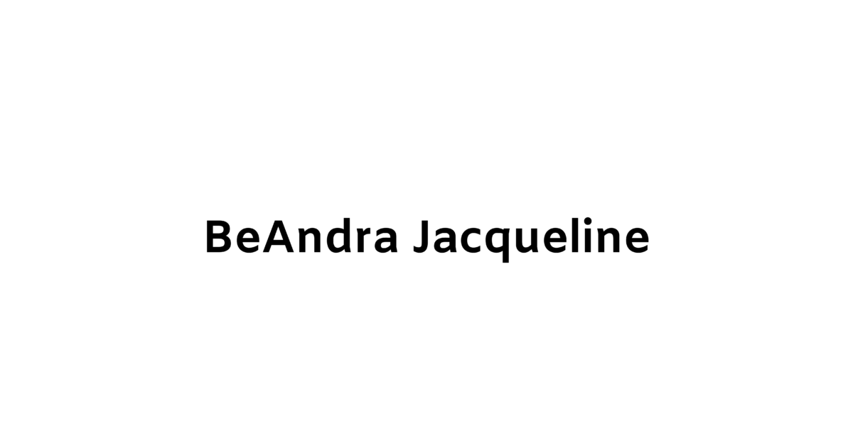 BeAndra Jacqueline