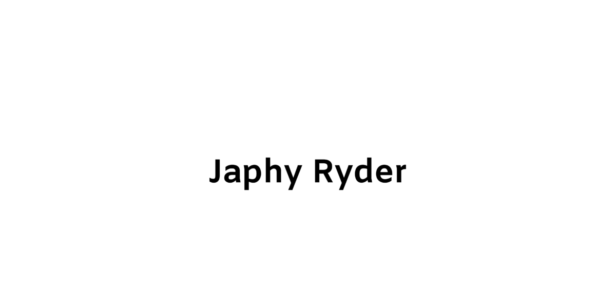 Japhy Ryder