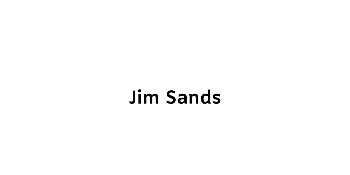 Jim Sands