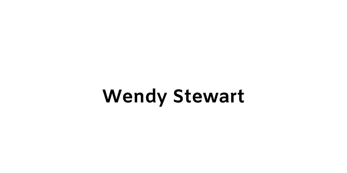 Wendy Stewart