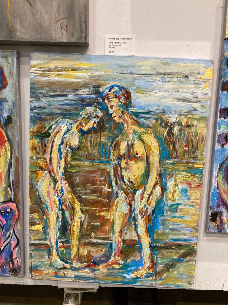 Two Figures, 2018
