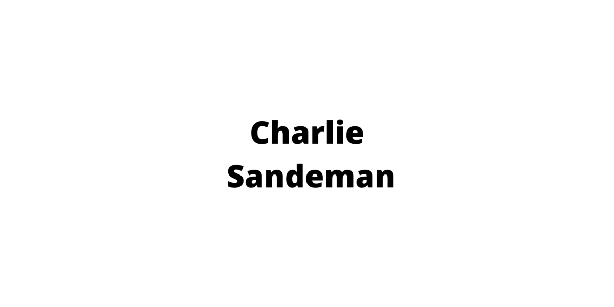 Charlie Sandeman